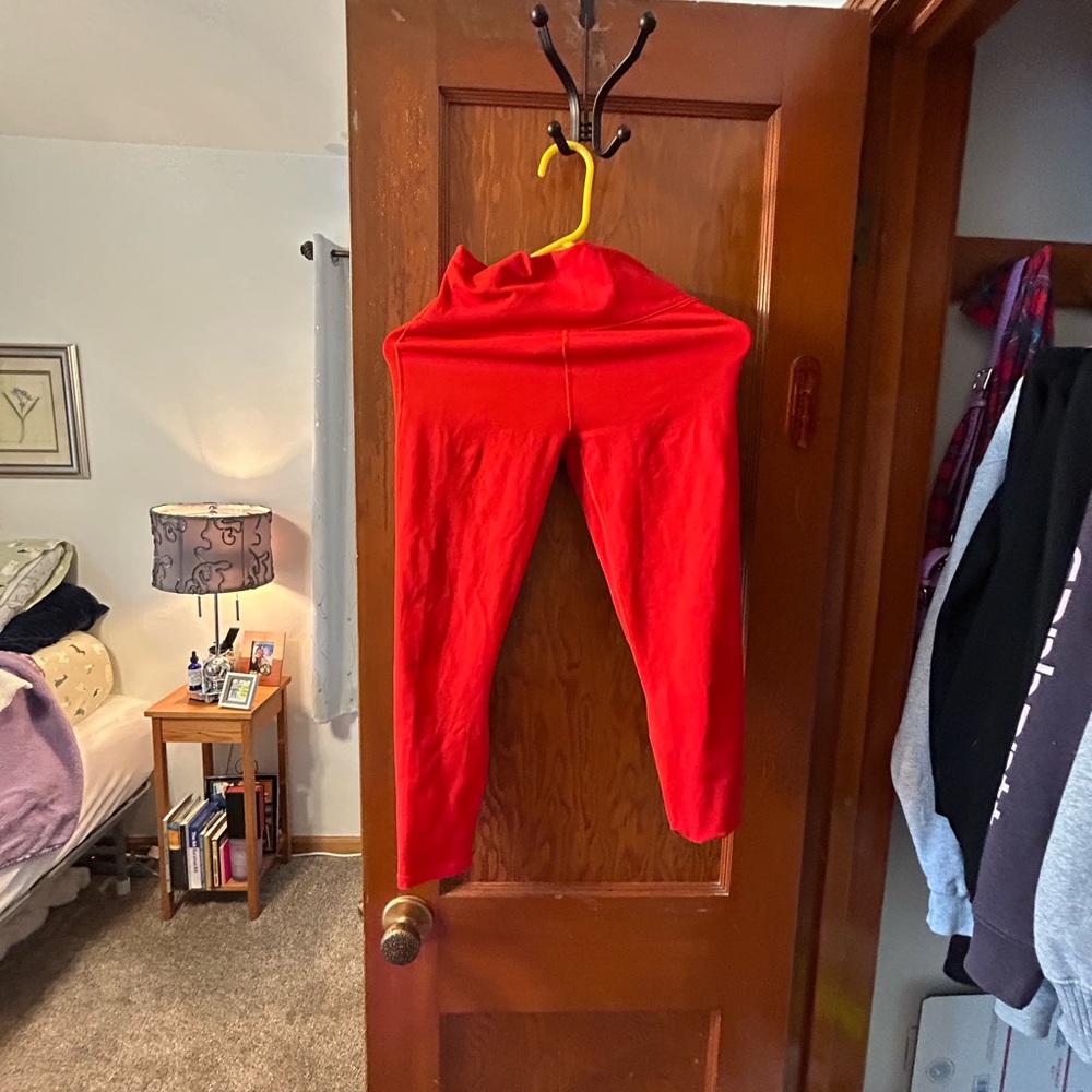 Fabletics Red and Pink Leggings - Picture 5 of 13